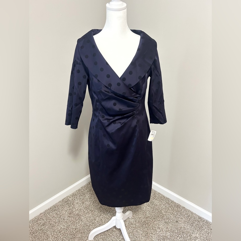 NWT Kay Unger Blue Formal Dress
